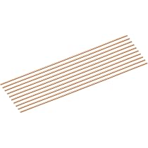 Barre Plate En Cuivre Sourcing Map - 6x25x150 Mm - Pureté 99.99% - Pour électricité Et Bricolage