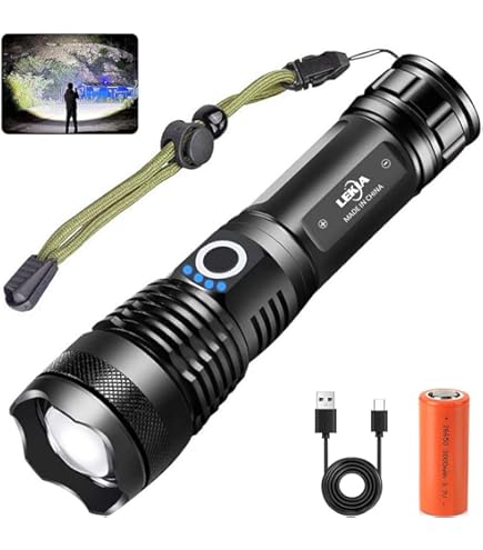 Walther EFC1 Torcia 400 Lumen - Compatta Con 4 Livelli Luce, Stroboscopio E IPX8 - Foto 6