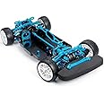 powerday 1/10 Alloy Upgrade RC Chassis Shaft Drive Touring Car for Tamiya TT02 Frame Kit Shaft Drive
