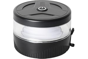 Générique Gyrophare à LED Orange 12V-24V Sans Fil Autonome Batterie Rechargeable Fixation Magnétique 7 Modes de Flash Homologué ECE SAE E9 R65 R10 IP67 Feu d'Avertissement Balise d'Urgence