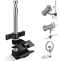 Neewer Multifunctionele Heavy Duty 2,5 Grip Head Swivel Head Holder Montageadapter voor lichtstandaard, verlenggiek arm en andere fotografische apparatuur met 1/2,1/4,3/8,5/8 Mount (zilver