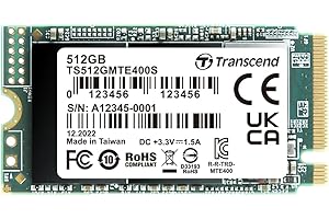 ‎TRANSCEND Transcend 512GB MTE400S NVMe PCIe Gen3 x4 M.2 2242 Solid State Drive - TS512GMTE400S