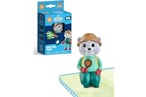 Edurino Figur ASA Welt der Tiere bis 10 (Stufe 2) ab 4 Jahren inkl. App | Innovatives & digitales Lernspiel | Vielfältige Tierwelten erkunden | Lebensräume erforschen