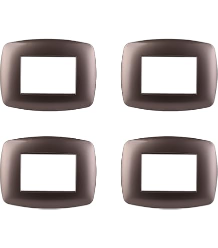 Placca Quadra 3M 4M 7M Compatibile Bticino Living Light - Foto 4