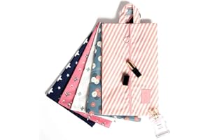 ZARRS Schuhtasche,5er Pack Schuhbeutel Wasserfeste Frau Daman Schuhtaschen mit Transparentem Fenster für Reise Koffer Sport Kosmetische Nylon 35 * 20 cm