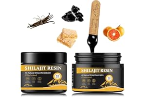 WONE Shilajit Resin - Himalayan Shilajit 50g - Gold Grade 100% Pure,Maximum Potency Natural Shilajit Resin in 85+ Trace Minerals, Gold Grade Himalayan Pure Shiljait for Energy,Immune Support