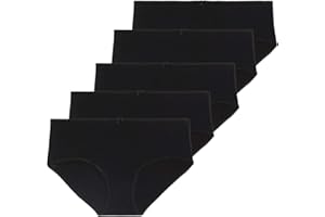 Marks & Spencer M&S Lot de 5 shortys Taille Haute en Coton et Lycra® Femmes