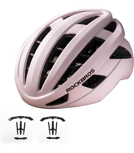 bell rose gold bike helmet Ferocity Bicycle - Texture [color:pink]color_family:pink--7677108945153 AGV K1S Dreamtime Helmet Color:Smolder Blue/Amanita