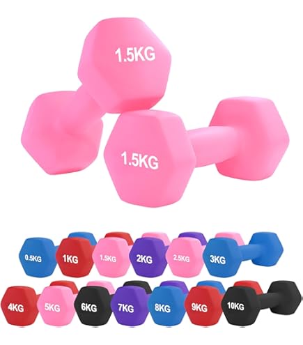 XPRT Neoprene Dumbbell Set With Rack | Durable Non-Slip Weights For Home Gym – XPRT Fitness - View #9