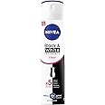 NIVEA Black & White Invisible Antiperspirant Deodorant Spray for Women, Clear, 72H Active Protection, 5IN1, Anti-Odour, Sweat, Stains, Residues & Irritation, 150ml