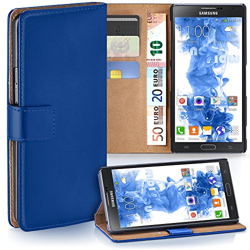 MoEx Samsung Galaxy Note 3 Neo | Phone Case with Wallet 360 Degree Book Phone Cover with Card Holder - Royal-Blue