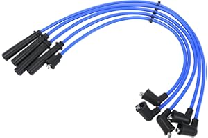 QUARKZMAN Cables De Bujía De Bobina De Encendido De Coche Arnés De Bobina De Encendido Cable Apto Para Suzuki 413 1986-1990 No. 3370060A20 - Paquete De 5.