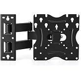 32&ndash;43 İn&ccedil; Hareketli TV Duvar Askı Aparatı &ndash; Ayarlanabilir Metal, VESA 75x75 / 100x100 / 200x150 / 200x200 mm, 20 kg Taşıma Ka
