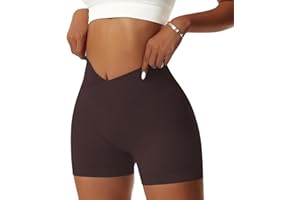 NIBESSER Gym Shorts for Women UK Seamless Cycling Short Shorts Ladies High Waisted Booty Shorts Tummy Control Workout Running Biker Yoga Shorts Butt Lifting Stretchy Tights