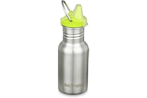 Klean Kanteen Classic Narrow 1008770 Flaska, Silver, Grön, 355 ml