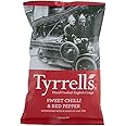 Tyrrells Hand Cooked English Crisps - Sweet Chilli & Red Pepper (150g) - Pack of 6