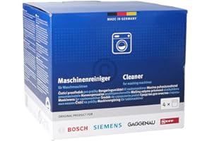 EVENDIX Waschmaschinenreiniger BOSCH kompatibel mit SIEMENS 00311929 4x200g