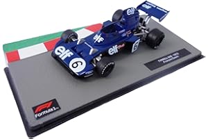 OPO 10 - Coche en Miniatura Fórmula 1 1/43 Compatible con Tyrrell 006 Francois Cevert 1973 - FD202