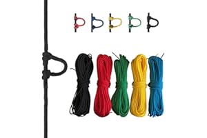 MILAEM Tiro con L'Arco Arco Composto Rilascio della Stringa dell'Arco Corda ad D Loop Accessori da Caccia