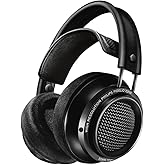 Philips Fidelio X2 High Resolution Wired Earphones, Acoustic and Open Back Headphones, 50mm Neodymium LMC Transducers, Luxury