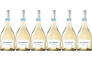 J.P. CHENET JP Chenet - Free Chardonnay Vin blanc sans alcool - Sans arômes ajoutés, goût authentique - Origine : France (6 x 0.75 L)