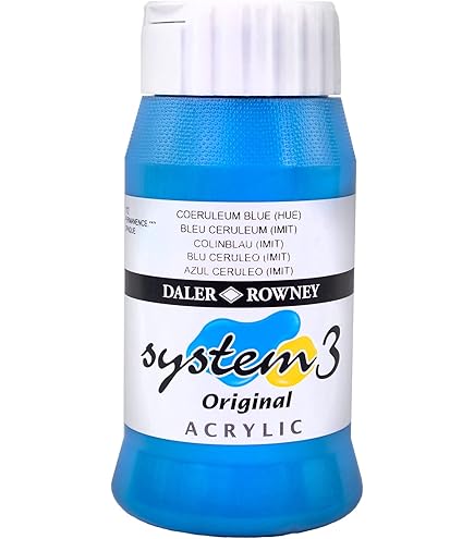 Daler Rowney System 3 Acrylic Paint Deep Violet 500ml | Rapid Electronics - View #8