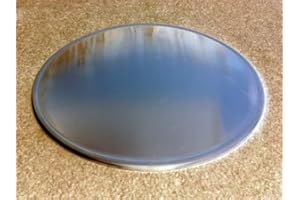 HIGHWAY HAWK Biker Market - Placa para número de moto (aluminio satinado), diseño abombado