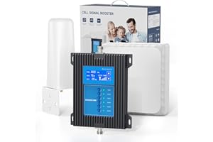 ‎ORBOCOM ORBOCOM Handy-Signalverstärker für Zuhause Verstärkt 5G 4G LTE-Signale auf den Bändern 1, 3, 7, 8, 20 und 28 für alle Deutschen Netzbetreiber Einfache Einrichtung Omni-direktionale Antennen