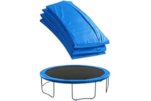 GENIKEER Cubierta para Borde De Cama Elástica 244 cm - Cubierta para Cama Elástica Trampolín - Cubierta Protectora para Bordes De Cama Elastica - Protector De Cama Elástica Protección UV Resistente Desgarros