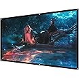 SAVSOL 72 inch Projector Screen,4K 16:9 Portable Eyelet Premium Video Foldable Projection for HD Home Theater Cinema Anti-Crease Indoor Outdoor Office Classroom (159 cm (W) x 90 cm (H))