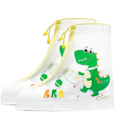 ACMEDE Regenüberschuhe Kinder - Wasserdicht Rutschfest Wiederverwendbar