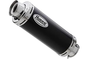 FECHTER DRIVE MOTORSPORT GMBH Auspuff kompatibel mit SUZUKI GSF 600 Bandit 2000-2004 WVA8 HURRIC Supersport Slip on Ersatzdämpfer (4-