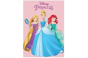 arlis Fleecedecke, Disney-Prinzessin, 100 x 140 cm (Decke Disney Prinzessin)