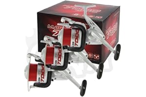 3 x NGT MAR7000 1BB Large Big Pit Multi Disk Front Drag Sea Fishing Reel Pre Loaded 15lb Line