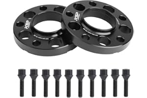 KSP PERFORMANCE KSP Hubcentric Wheel Spacers 5x120mm, 20mm Thread Pitch M12x1.5 Hub Bore 72.56mm Forged Spacers for E82, E88 E36 E30 E90, E91, E92, E93 E28, E34 E23, E32, W38 E31, 2 Years Warranty (5 Lug)