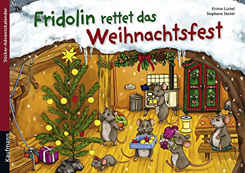 Preisvergleich Produktbild Fridolin rettet das Weihnachtsfest: Sticker-Adventskalender