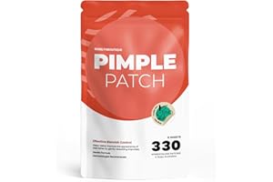 ROSELYNBOUTIQUE Pimple Patches 330 Dots - Hydrocolloid Spot Patches for Blemishes – Vegan & Cruelty-Free – Cosmetic Skincare Product for Face