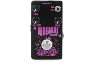 GOKKO Mogwai Overdrive Fuzz Effect Pedal Versatile Guitar Effects Pedal with Overdrive and Fuzz Modes (GK-61)