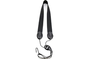 Tracolla Rico per sassofono tenore e baritono in nylon nero