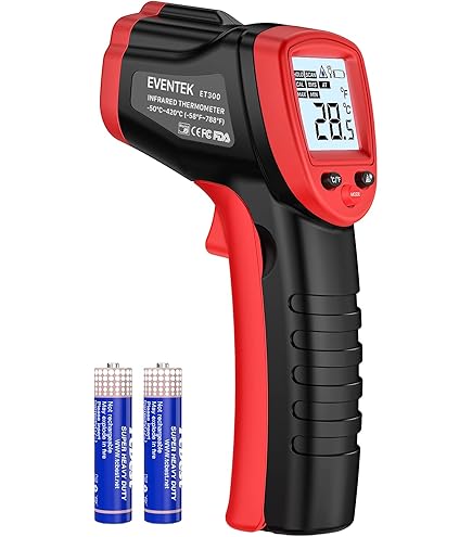 Aazon.co: ERICKHILL Infrared Theroeter Gun -58°F~1112°F, Laser Teperature Gun For Cooking - View #5