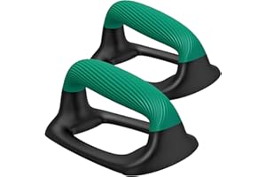 Kipika Push Up Bars, Pushup Stands With Thickened Soft Plastic Handle, Stable and Non-Slip Base, Push up Handles Perfect for Floor Strength Training