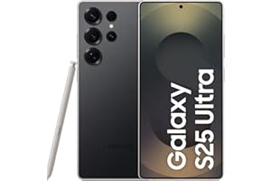 Samsung Galaxy S25 Ultra AI Smartphone mit Galaxy AI, Ohne Vertrag, Handy mit Android, 12 GB RAM, 256 GB Speicher, 200-MP-Kamera, Titanium Black, 3 Jahre Herstellergarantie [Exklusiv auf Amazon]