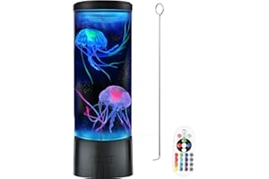 COLORLIFE Large Jellyfish Lamp Gifts for Kids and Adults Electric Fantasy Aquarium Night Mood Light for Birthday, Holidays, Home, Christmas Decoration, Relaxation