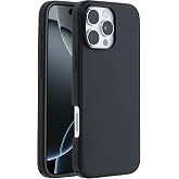 OtterBox Symmetry Serisi iPhone 16 Pro Max Uyumlu MagSafe Kılıf, Darbeye ve D&uuml;şmeye Karşı Koruyucu Kılıf- Siyah