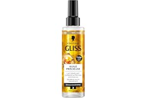 Schwarzkopf - GLISS - Lait Démêlant Express - Huile Précieuse - Nutrition - Protège jusqu'à 230°C - Démêle & Nourrit Intensément - Cheveux Sec & Rêche - Soin Normal - Sans Rinçage - 200ml