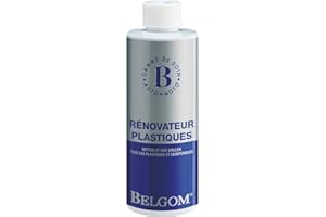 Belgom 05.0500 Rénovateur Plastiques, 500 ML