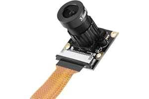 Tonysa fosa Raspberry Pi Zero Caméra de Vision Nocturne Module à focale réglable 5MP HD Webcam OV5647 Vidéo 1080p avec 2pcs de Remplissage pour Raspberry Pi Zero