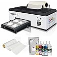 Comstroll - A3 R1390 DTF Printer Transfer Printing Machine with Automatic White Ink Shaking and Temporary Circulation for DIY Printing, Direct to Film Printer