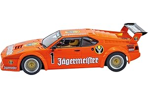 Carrera Digital 132 20032031 BMW M1 Procar "Jägermeister Racing Team, No.1" 1:32 Scale Slot Car, With Front, Rear & Brake Lights Suitable For Ages 8 Years+