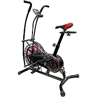 Ultrasport Cyclette Fitness Racer Ergometro, Fitness Bike per Salute e forma Fisica con Display multifunzione, Pulsazioni, Ho